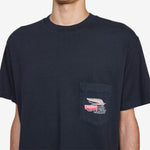 Marlin Boxy Pocket T-Shirt Black
