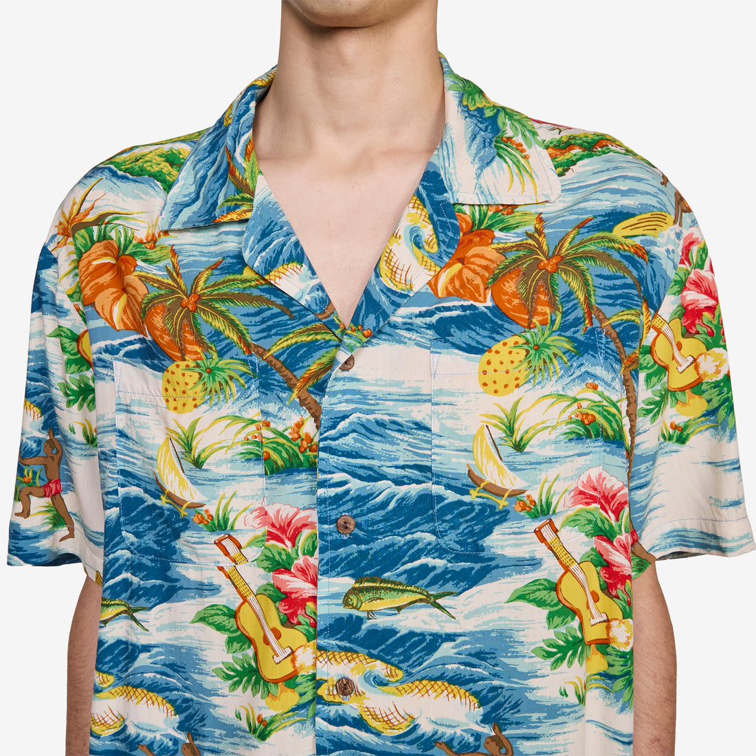 Hawaiian Vacation Shirt Blue Shirts
