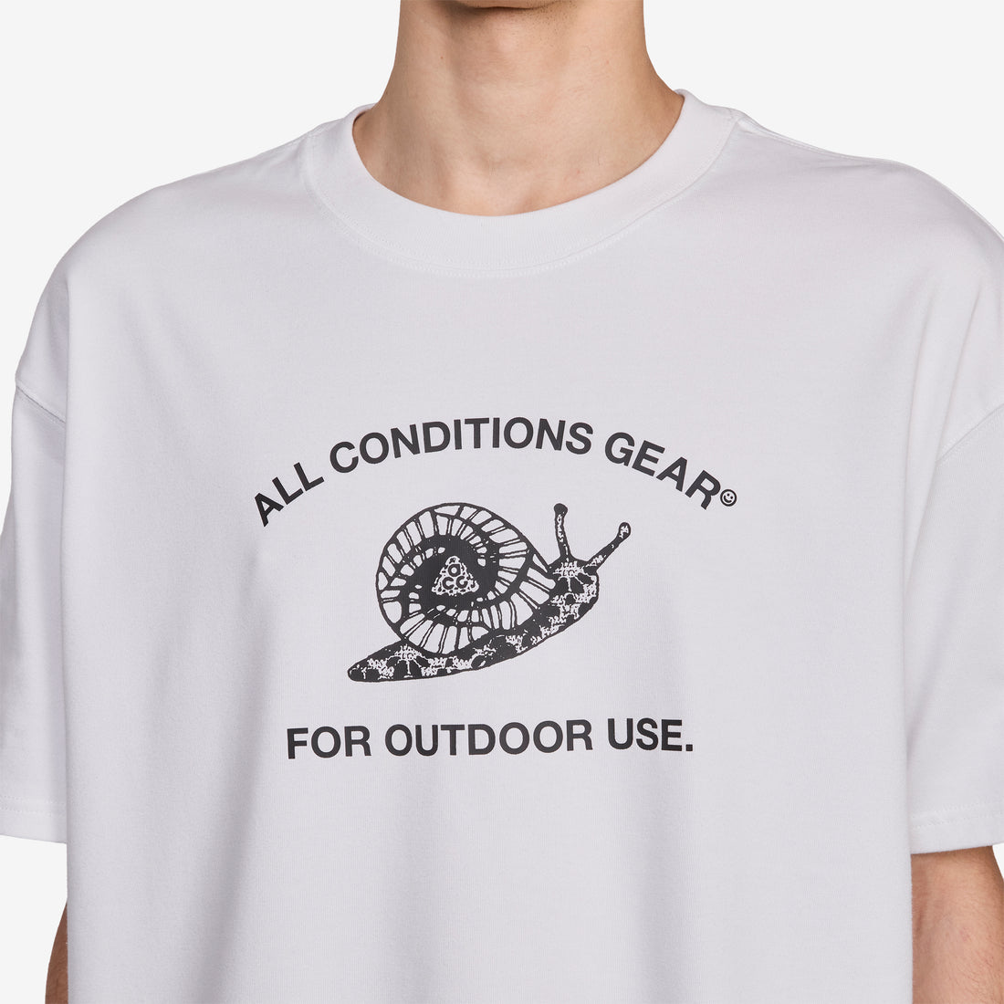 ACG 'Mystery Snail' Dri-FIT T-Shirt Summit White Tees