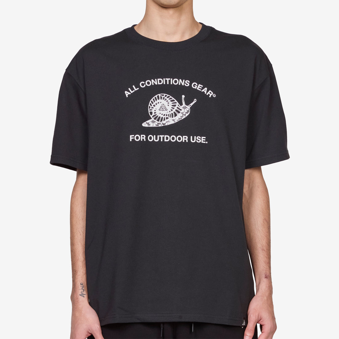 ACG 'Mystery Snail' Dri-FIT T-Shirt Black Tees