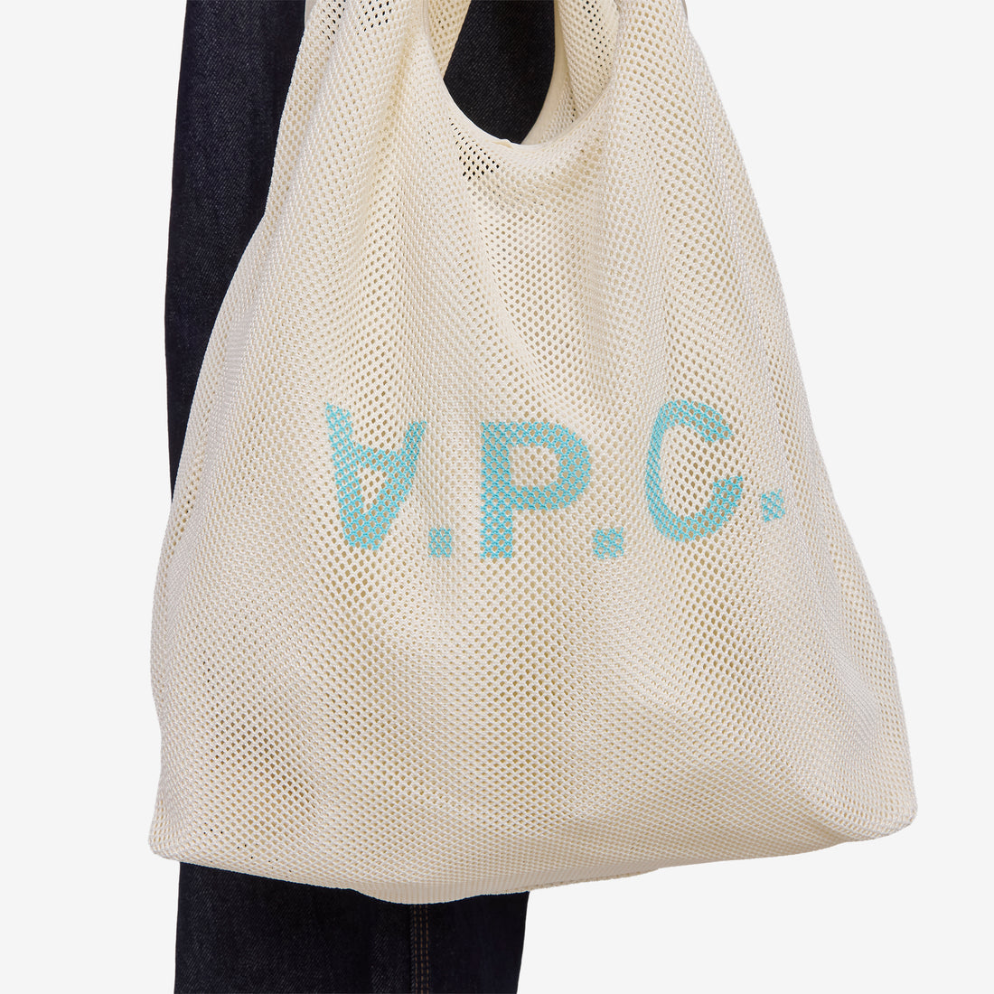 Rebound Shopping Bag Ecru | Sky Blue Bags