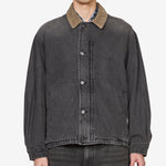 Denim Work Jacket Charcoal