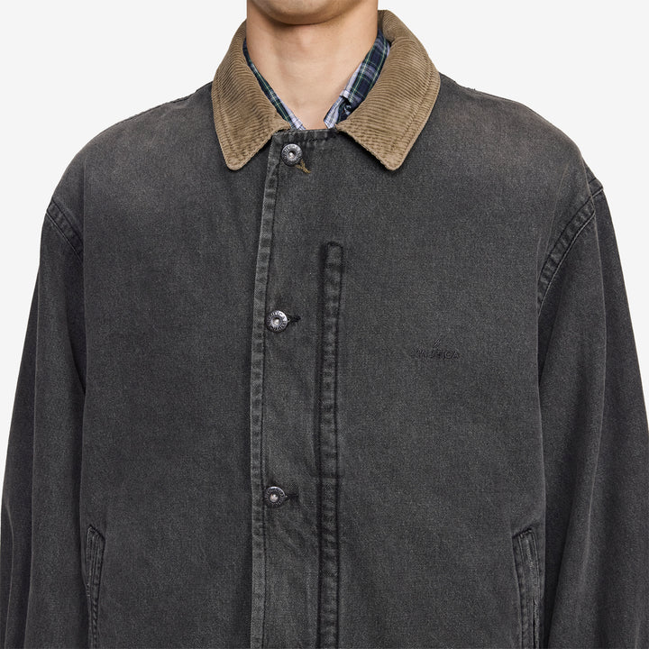 Denim Work Jacket Charcoal