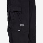 Ripstop Camo Curve Cargo Pants Black