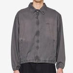 Chino Zip Twill Jacket Charcoal