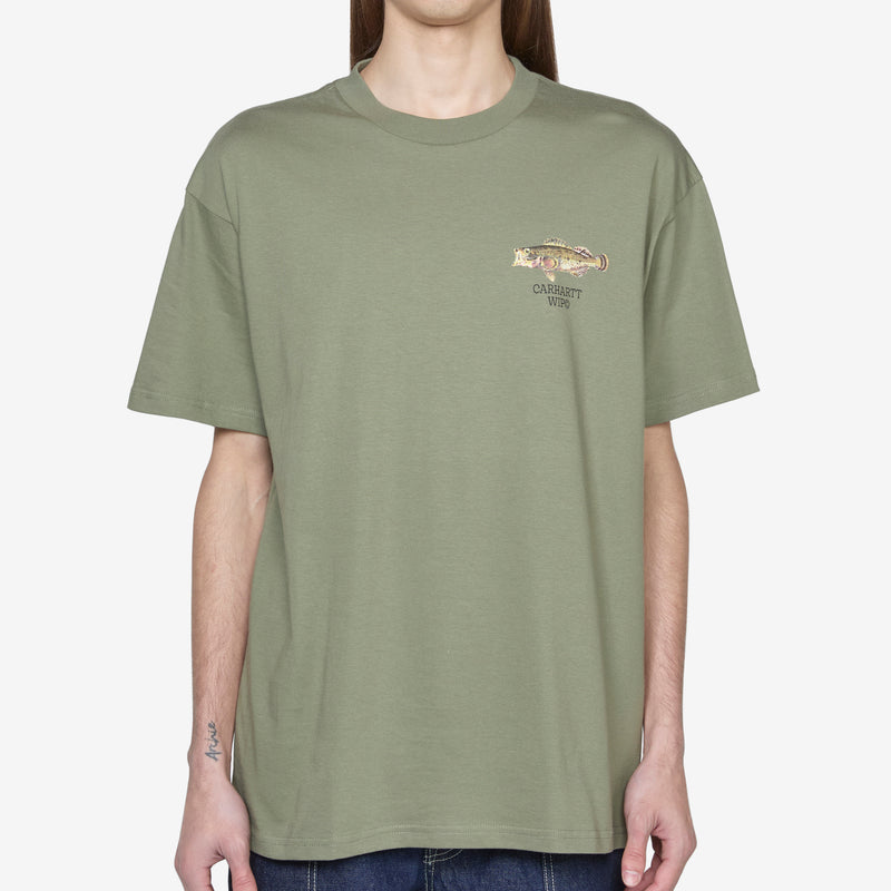 Fish Short Sleeve T-Shirt Dollar Green Tees