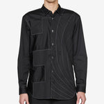 Geometric Shirt Black