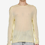 Brad Wool Layered T-Shirt Brown | Lemon