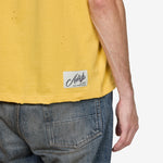 ADSB Logo Patch Ringer T-Shirt Yellow