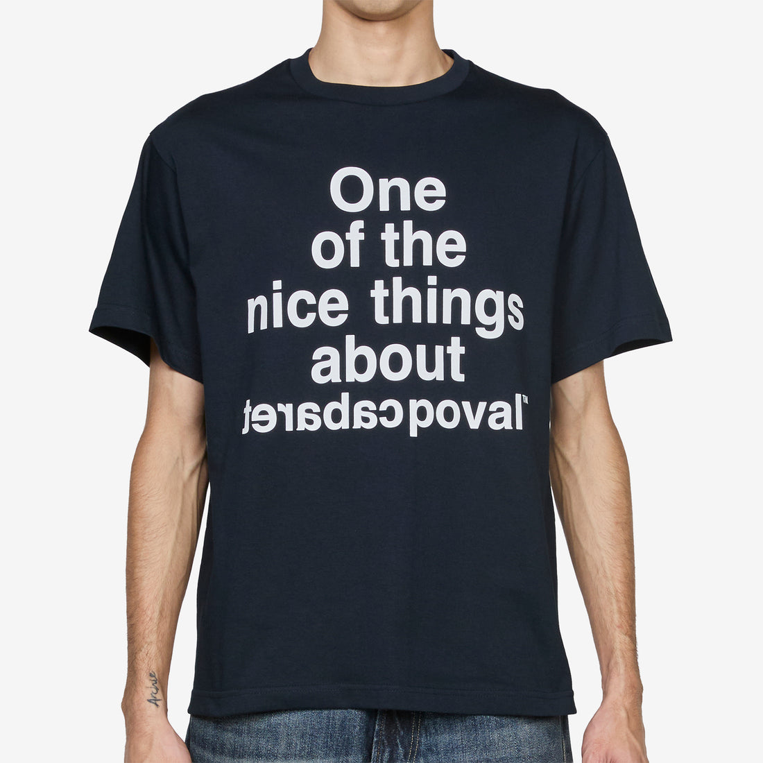 Nice Things T-Shirt Navy Tees
