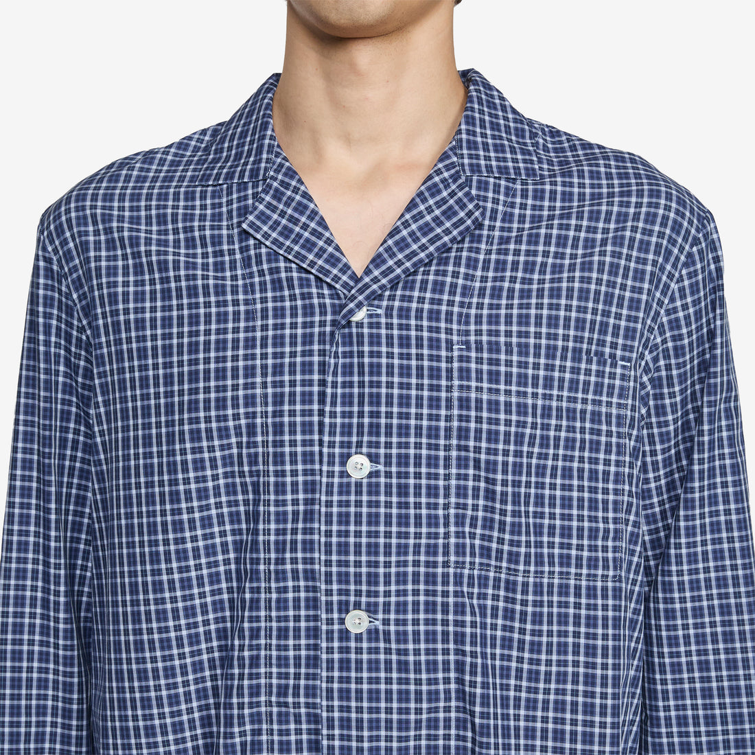 Fine Twill Longsleeve Shirt Lanegan Checks Sleepwear