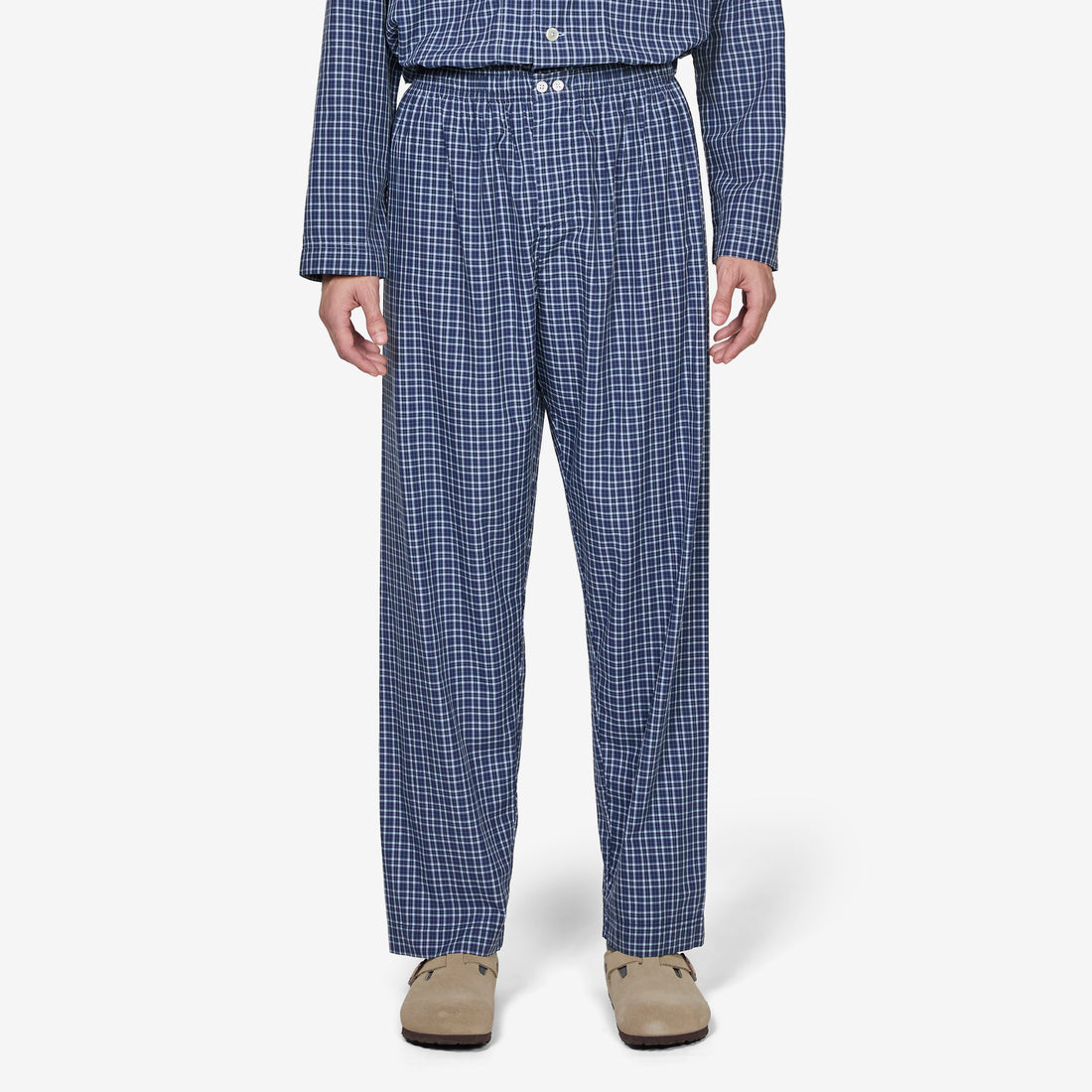 Fine Twill Pants Lanegan Checks Sleepwear