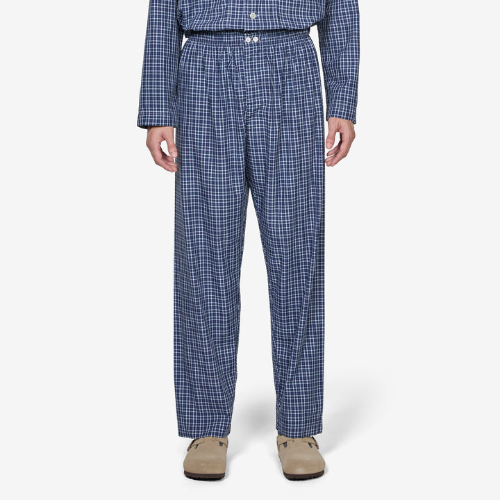 Fine Twill Pants Lanegan Checks Front
