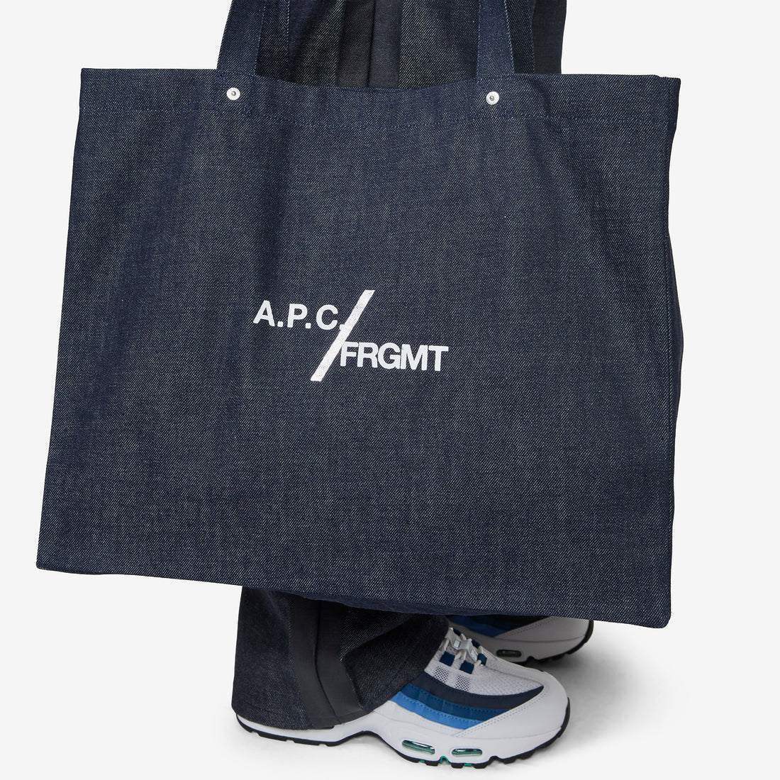 Fragment x Je Sors Ce Soir Shopping Bag Indigo Bags