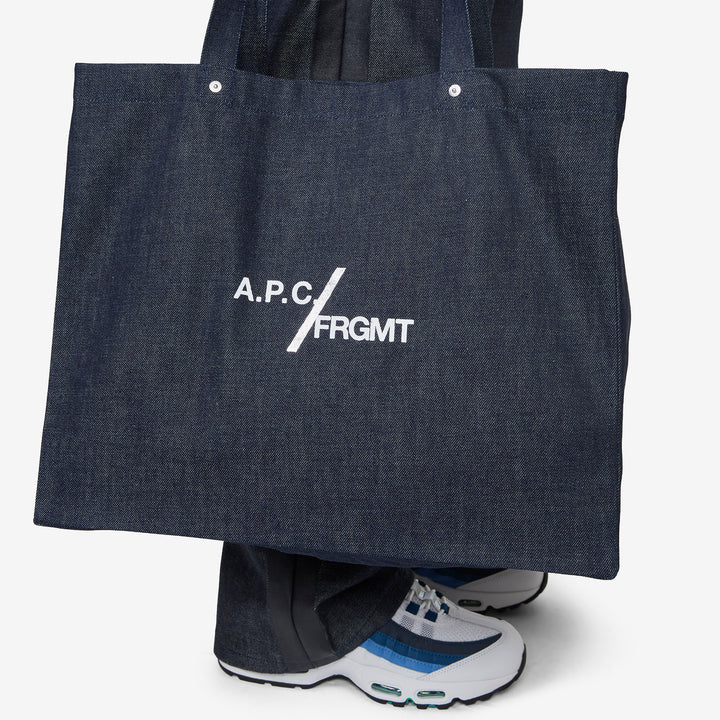 Fragment x Je Sors Ce Soir Shopping Bag Indigo