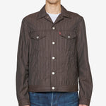 Levi's Pinstripe Jacket Brown | Grey | Beige