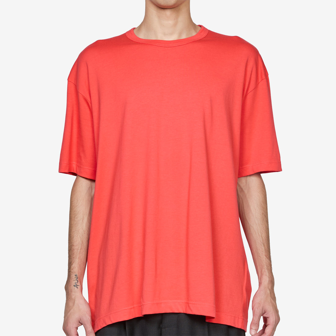 Back Logo T-Shirt Red Tees