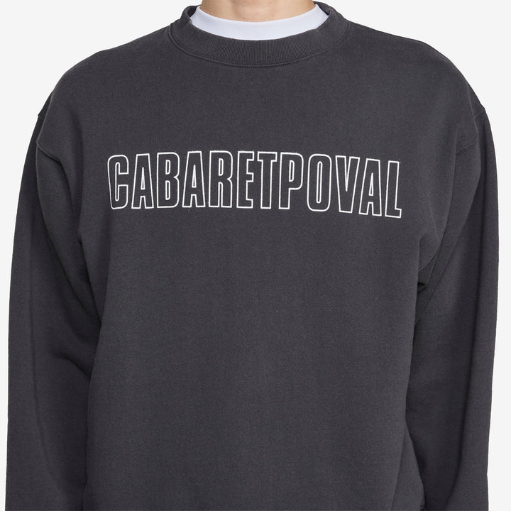 Frost Fade PH Logo Crewneck Black