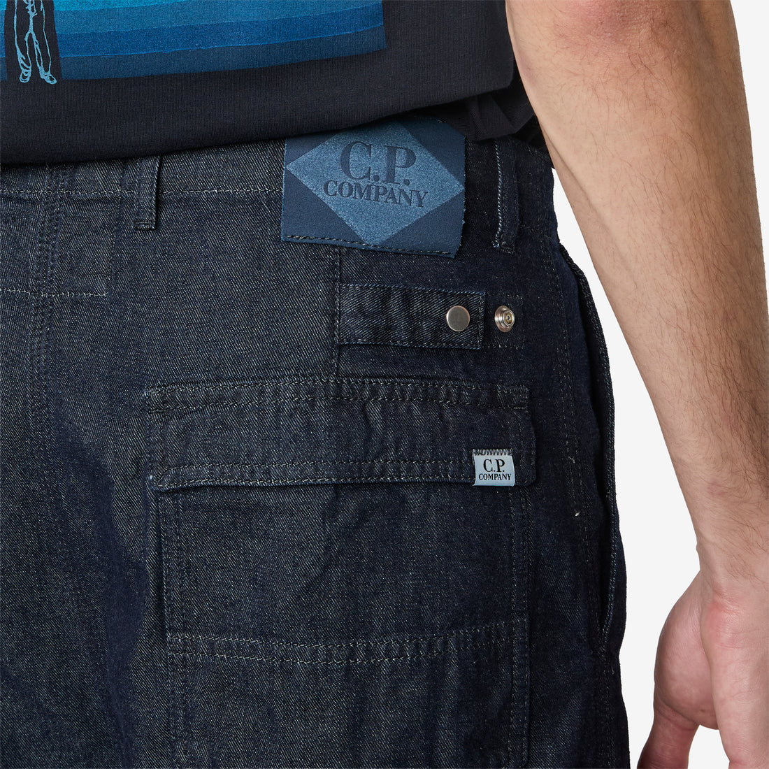 3/1 Denim Loose Pants Denim Pants