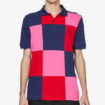 Fred Perry x Square Patchwork Polo Navy | Mix