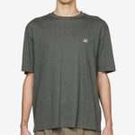 20/1 Jersey Plated Logo T-Shirt Gunmetal