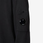Malfilè Fleece Lens Crewneck Sweatshirt Black