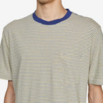 Pocket T-Shirt Multi Stripe 3 Yellow