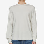Wool Waffle Longsleeve T-Shirt 019 Kit White