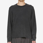 Garment Dye Longsleeve T-Shirt Black