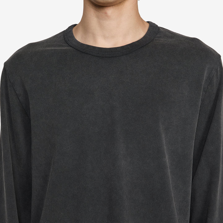 Garment Dye Longsleeve T-Shirt Black