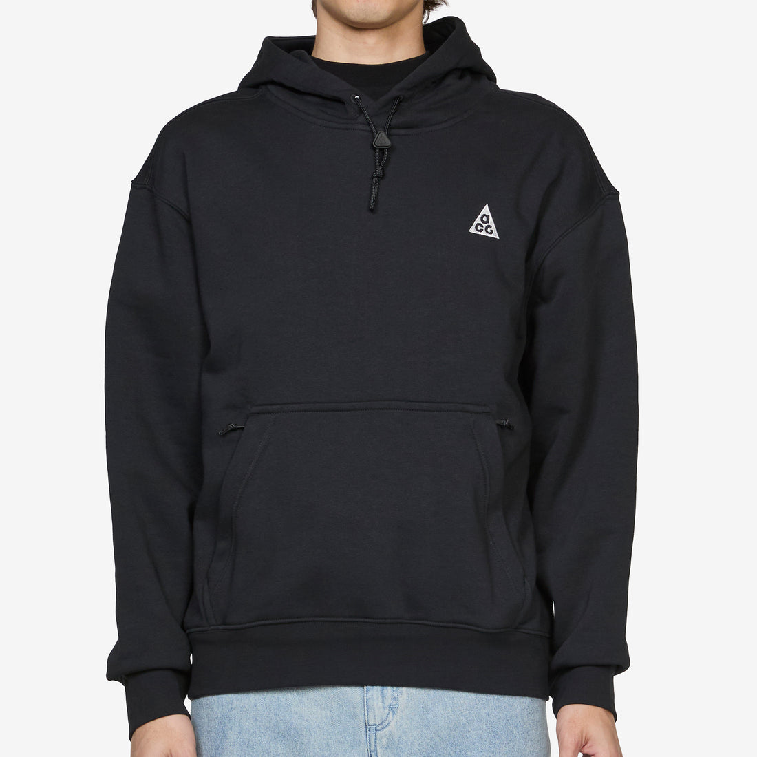 ACG 'Tuff Fleece' Dri-FIT Pullover Hoodie Black | Summit White Jumpers
