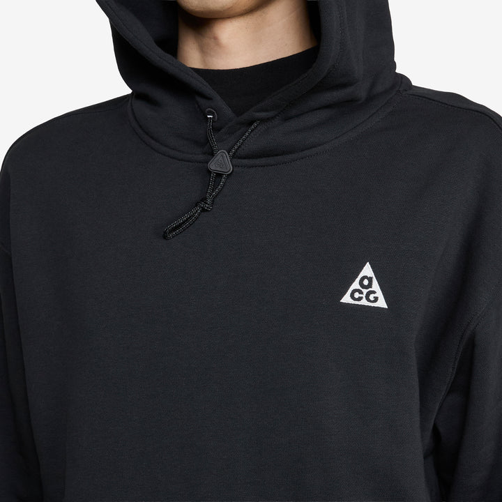 ACG 'Tuff Fleece' Dri-FIT Pullover Hoodie Black | Summit White