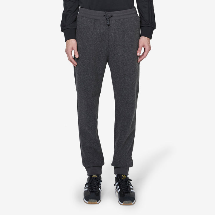 SPZL F.C. Track Pants Dark Grey Heather Front