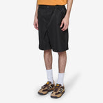 'Boke Flower 2.0' Technical Embroidered Short Black