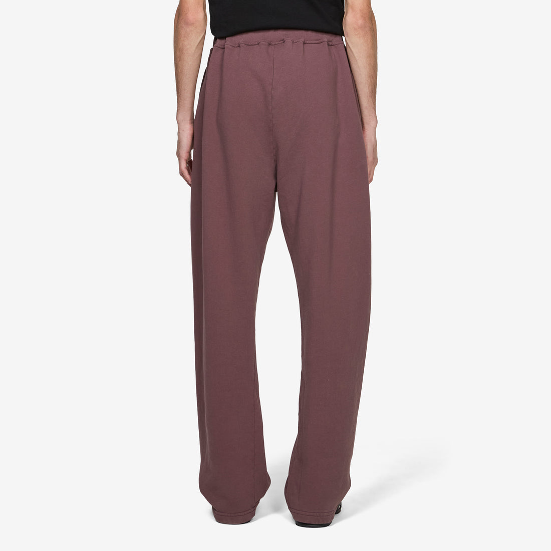 Mini Problemo Straight Sweatpant Brown Pants