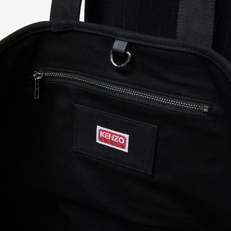 'KENZO UTILITY' Large Tote Bag Black Accessories