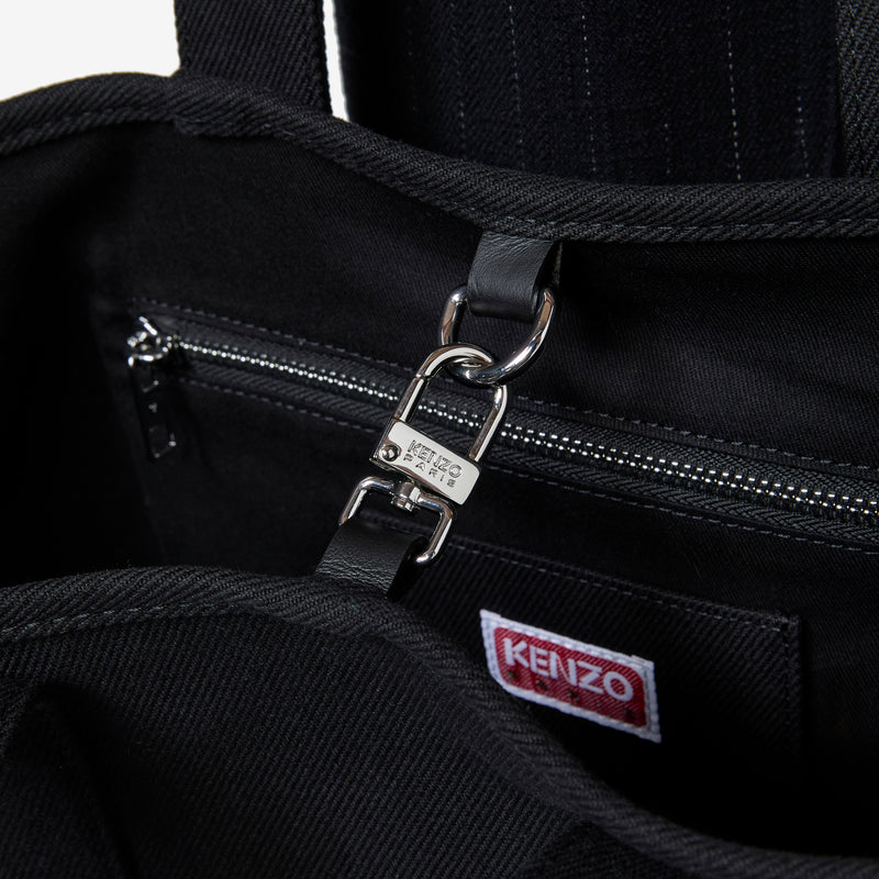 'KENZO UTILITY' Large Tote Bag Black Accessories