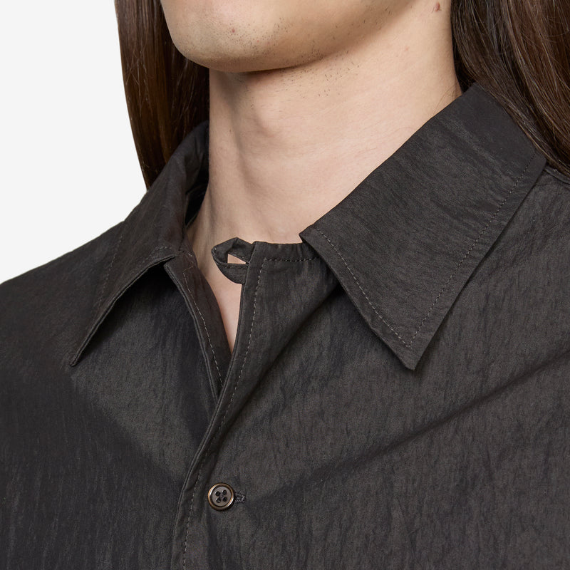 Two-Layered Longsleeve Shirt Dark Grey Shirts