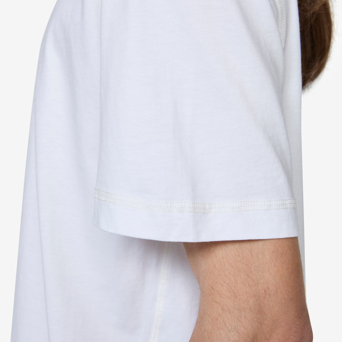 Contrast T-Shirt White Tees