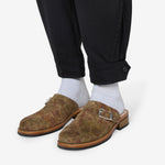 Button Cuff Pants Black