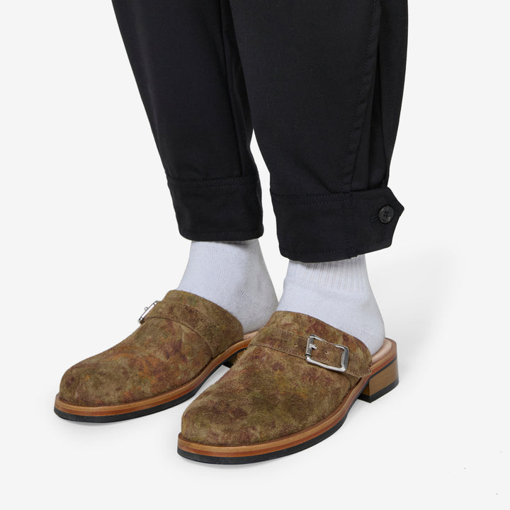 Button Cuff Pants Black