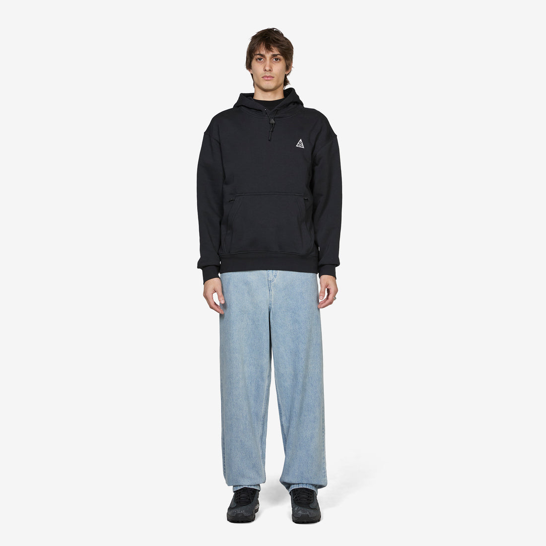 ACG 'Tuff Fleece' Dri-FIT Pullover Hoodie Black | Summit White Jumpers
