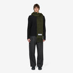 Vally Skinny Scarf Forest Green