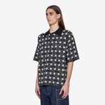 'KENZO Weave' Embroidered Polo Black