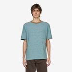 Pocket T-Shirt Multi Stripe 3 Sax