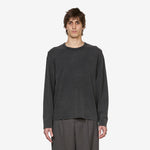 Garment Dye Longsleeve T-Shirt Black