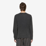 Garment Dye Longsleeve T-Shirt Black