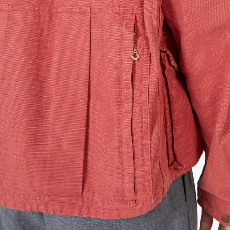 Fish-Hunting Jacket Heavy Oxford Red