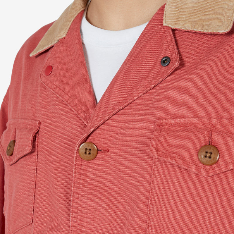 Fish-Hunting Jacket Heavy Oxford Red