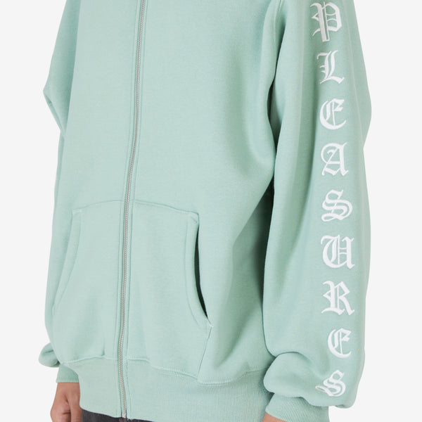 OE Zip Up Hoodie Matcha